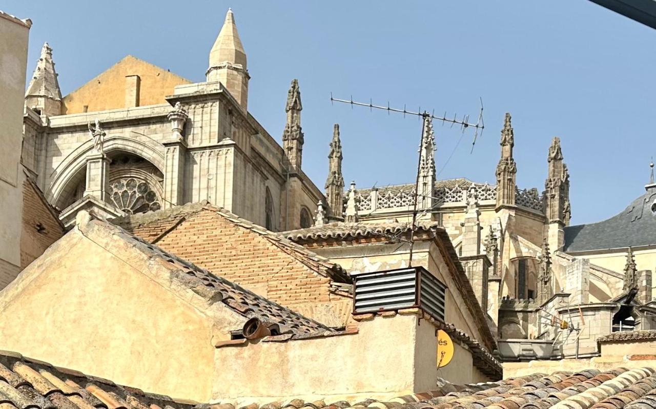 Apartamento Canonigo - Terraza Con Vistas Toledo Buitenkant foto