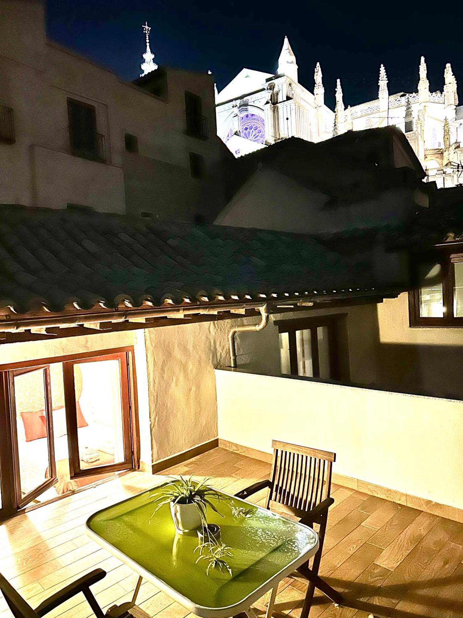 Apartamento Canonigo - Terraza Con Vistas Toledo Buitenkant foto