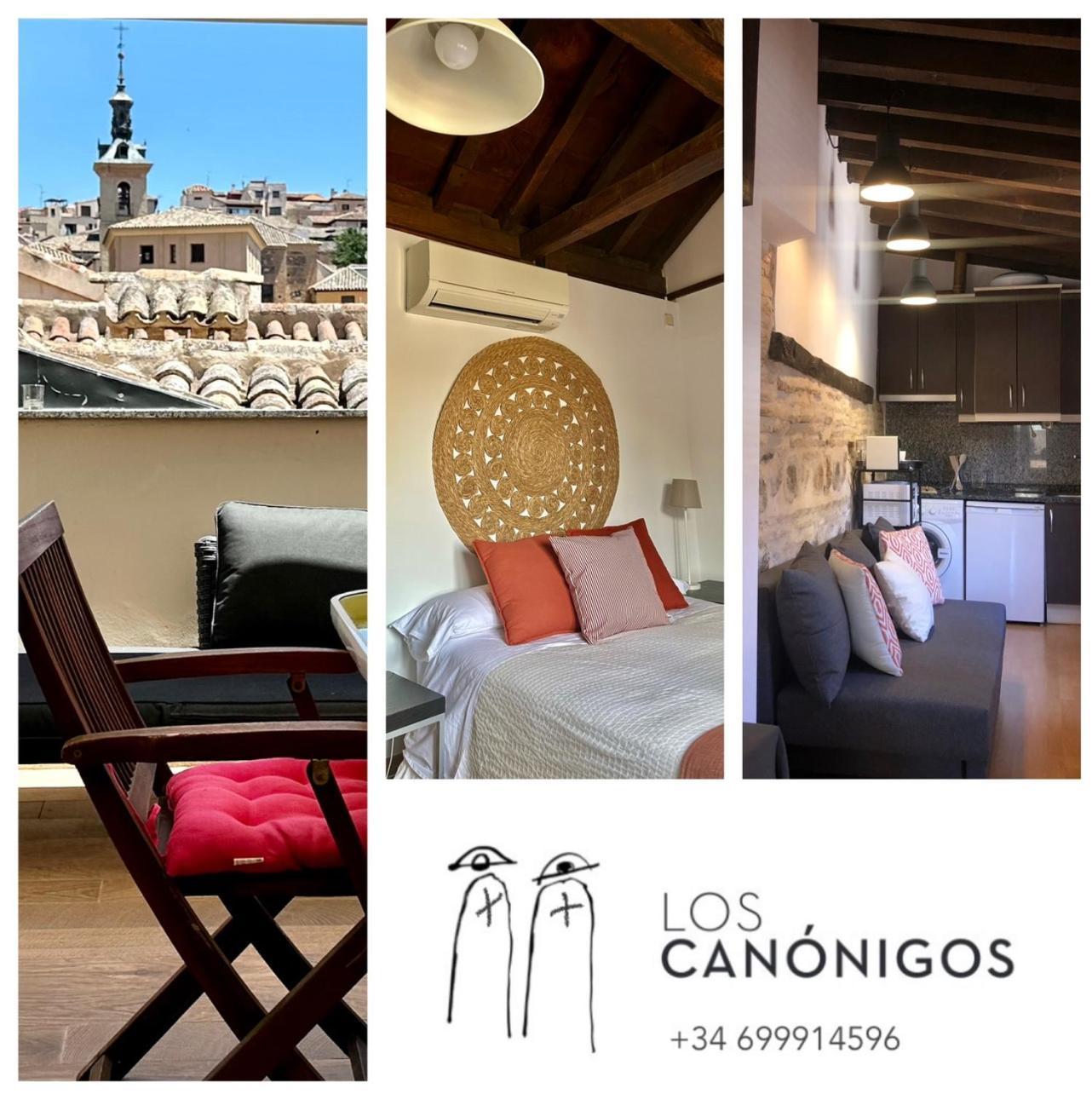Apartamento Canonigo - Terraza Con Vistas Toledo Buitenkant foto