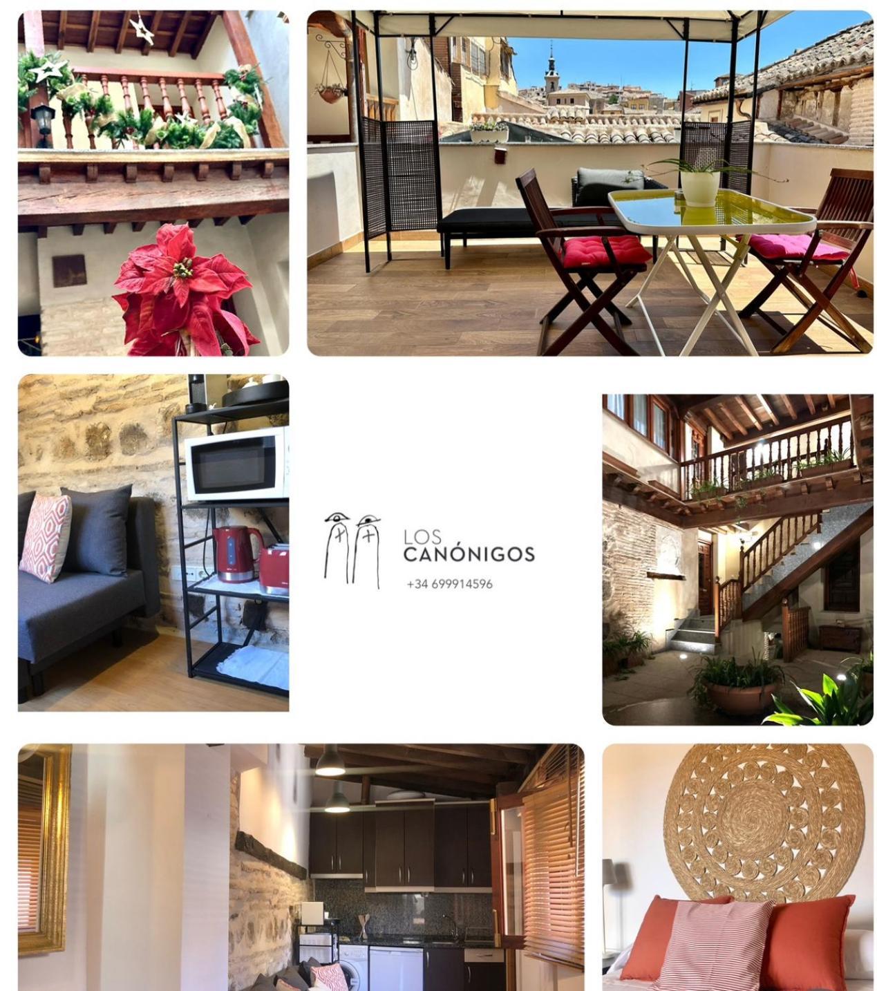 Apartamento Canonigo - Terraza Con Vistas Toledo Buitenkant foto